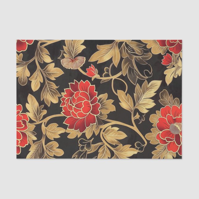 Chinoiserie Patterns1 Tissue Paper (Front)