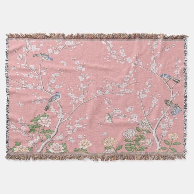 Chinoiserie rose Jeu de couverture (Devant)