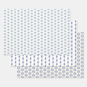 Chinoiserie Tableaus Wrapping Paper