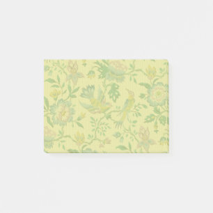 Chinoiserie Vintage Bird Floral Pastel Pattern Post-it Notes