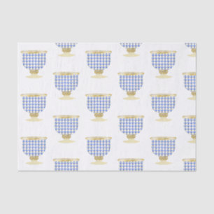 Chinoiserie Watercolor Chic Vase Tissue Paper