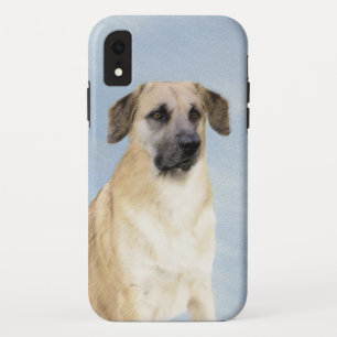 Chinook (Dropped Ears) Painting - Original Dog Art iPhone XR Case