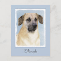 Chinook (Dropped Ears) Painting - Original Dog Art