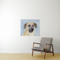 Chinook (Dropped Ears) Painting - Original Dog Art