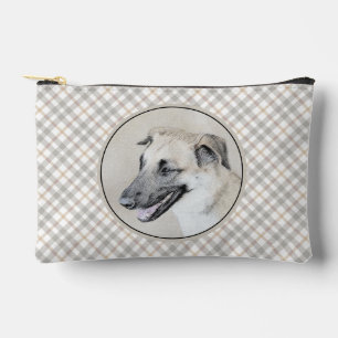 Chinook Helicopter Ear Painting Original Dog Art Accessory Pouch