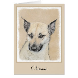 Chinook (Oreilles Pointées) Peinture - Art Chien o