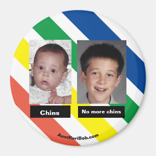 Chins Chase Refrigerator Magnet