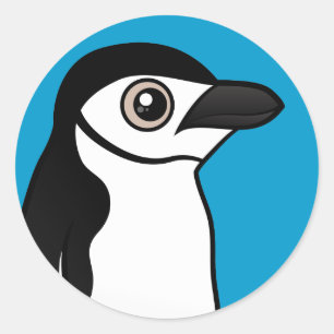 Chinstrap Penguin Classic Round Sticker