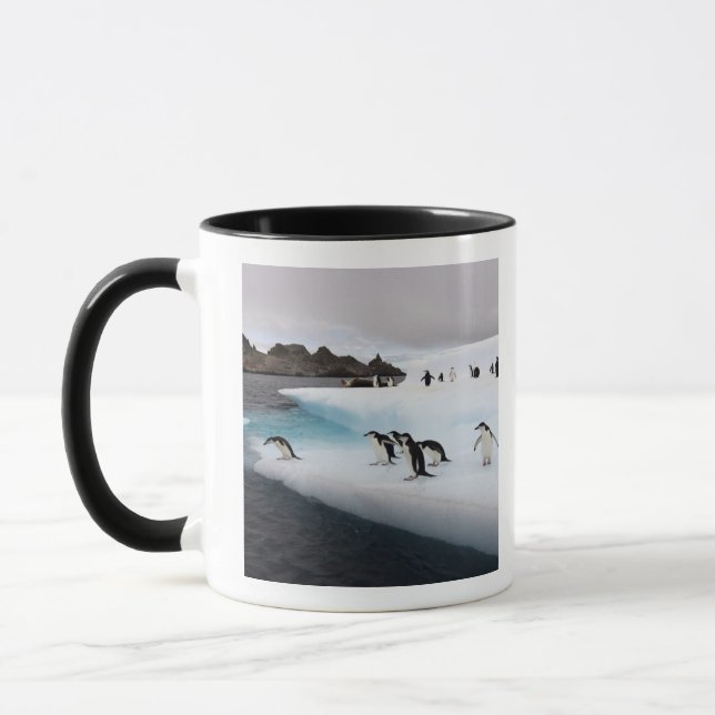 Chinstrap Penguins Mug (Left)