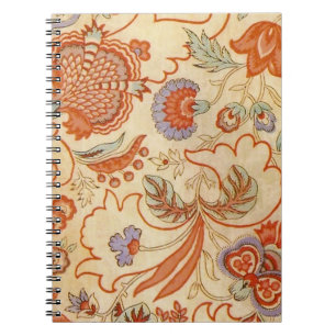 Chintz Paisley Antique Floral Pattern Notebook