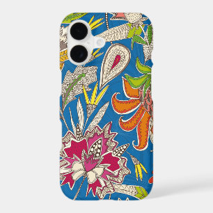 chintz pop bleu