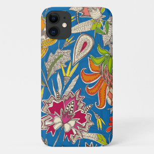 chintz pop blue iPhone 11 case