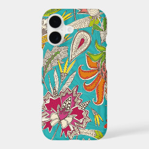 chintz pop turquoise