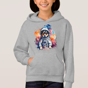 chiot astronaute chien de l'espace mignon