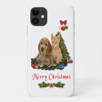 Chiot et chaton iPhone 11 coque