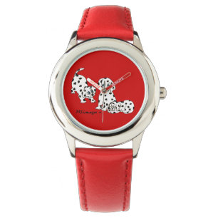 Chiots de Dalmatie Montre pour enfants