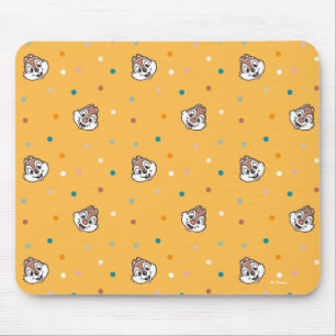 Chip and Dale Polka Dot Pattern Mouse Pad