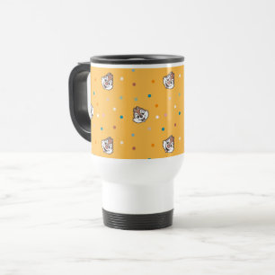 Chip and Dale Polka Dot Pattern Travel Mug