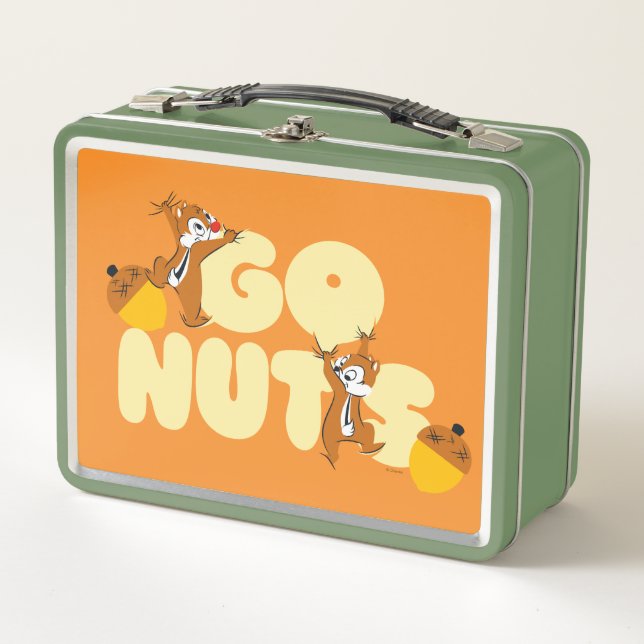 Chip & Dale Go Nuts! Metal Lunch Box (Front)