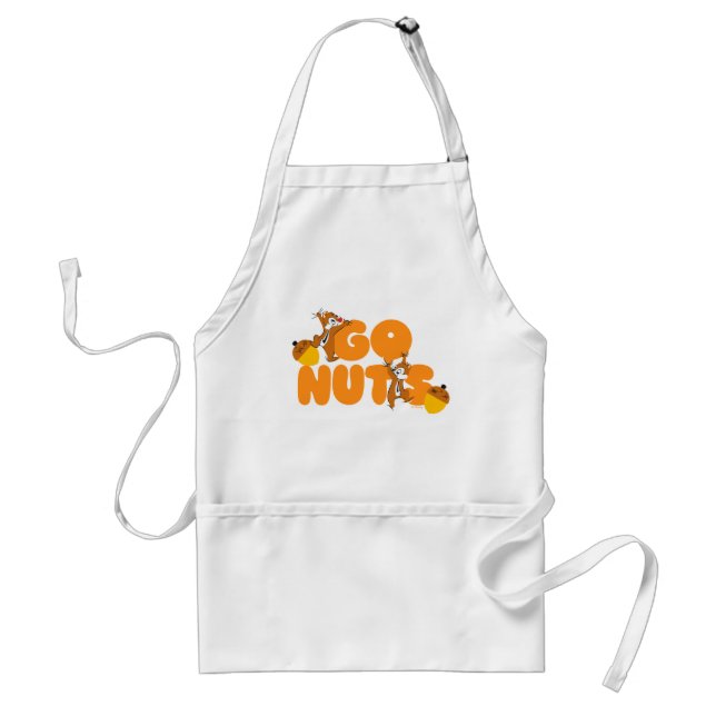 Chip & Dale Go Nuts! Standard Apron (Front)