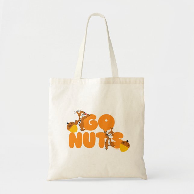 Chip & Dale Go Nuts! Tote Bag (Front)