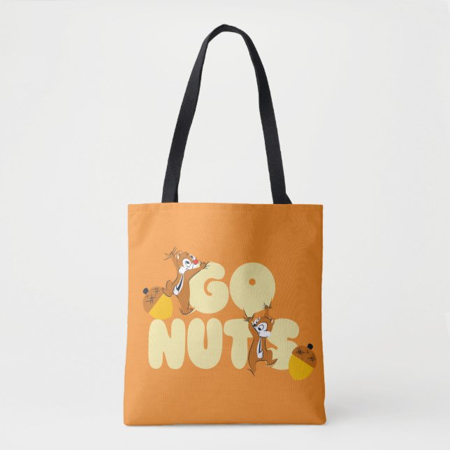 Chip & Dale Go Nuts! Tote Bag (Front)