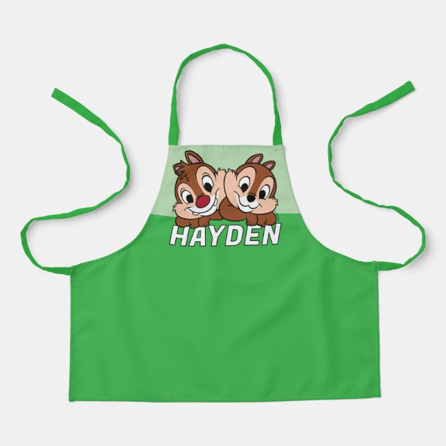 Chip & Dale Smile Apron (Front)