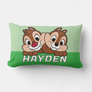 Chip & Dale Smile Lumbar Pillow