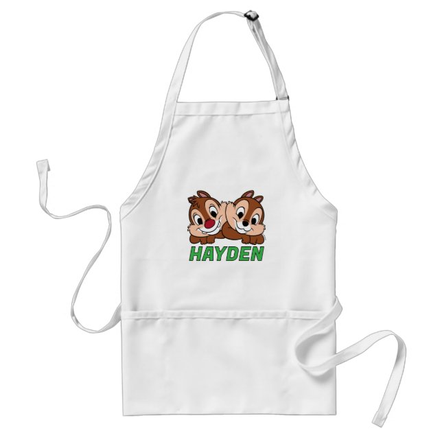 Chip & Dale Smile Standard Apron (Front)