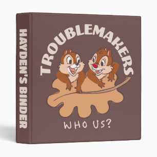 Chip & Dale Troublemakers Binder