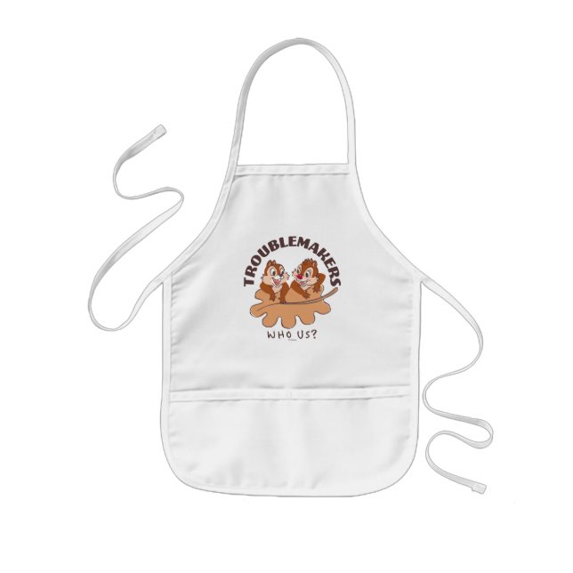Chip & Dale Troublemakers Kids Apron (Front)