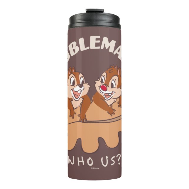 Chip & Dale Troublemakers Thermal Tumbler (Front)