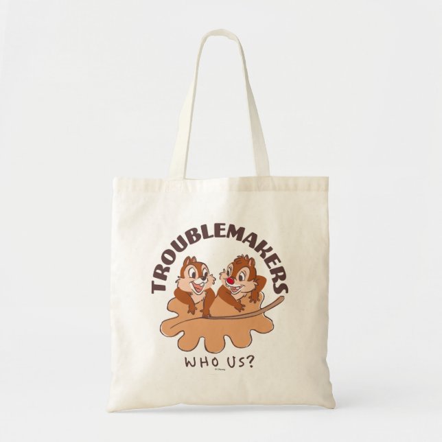 Chip & Dale Troublemakers Tote Bag (Front)