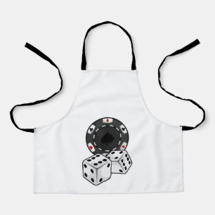 Chip & Dice for Poker Apron