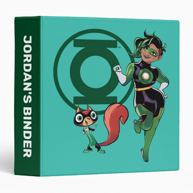 Chip & Green Lantern Binder (Front/Spine)