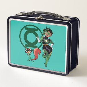 Chip & Green Lantern Metal Lunch Box