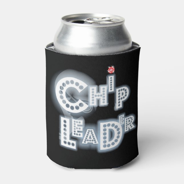 Chip Leader® Bright Lights Can Cooler (Can Front)