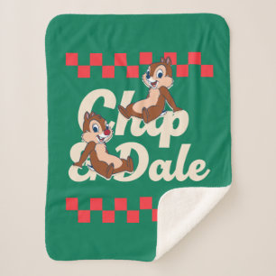 Chip 'n Dale Acorn Fun Sherpa Blanket