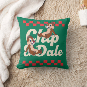 Chip 'n Dale Deli Fun Throw Pillow