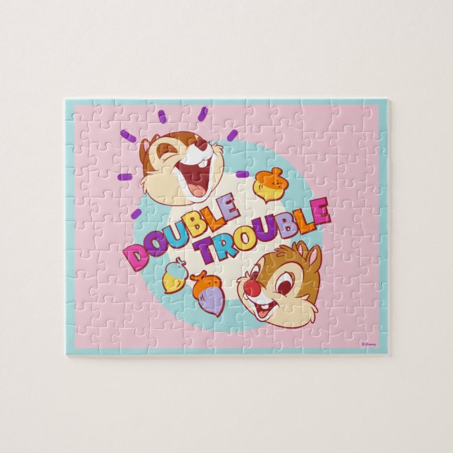 Chip 'n Dale Double Trouble Jigsaw Puzzle (Horizontal)