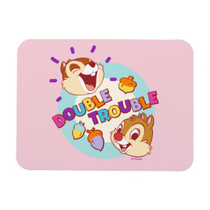 Chip 'n Dale Double Trouble Magnet