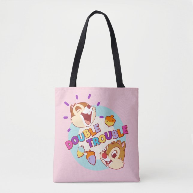 Chip 'n Dale Double Trouble Tote Bag (Front)