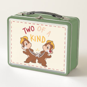 Chip 'n Dale Two of a Kind Metal Lunch Box