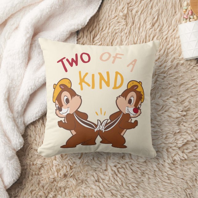 Chip 'n Dale Two of a Kind Throw Pillow (Blanket)