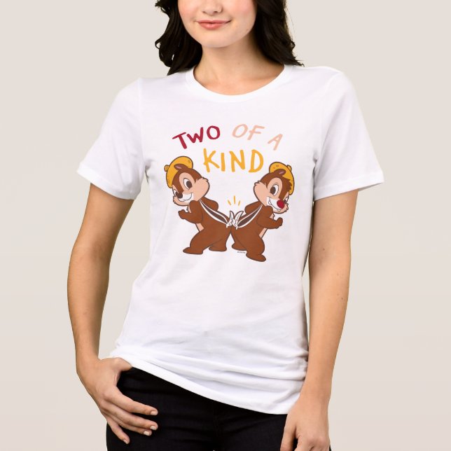 Chip 'n Dale Two of a Kind Tri-Blend Shirt (Front)