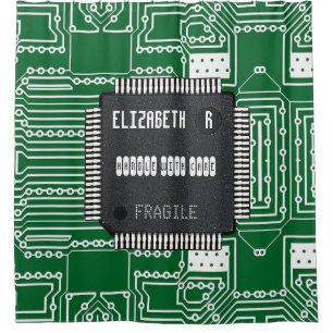 Chip On Printed Circuit Board With Your Name