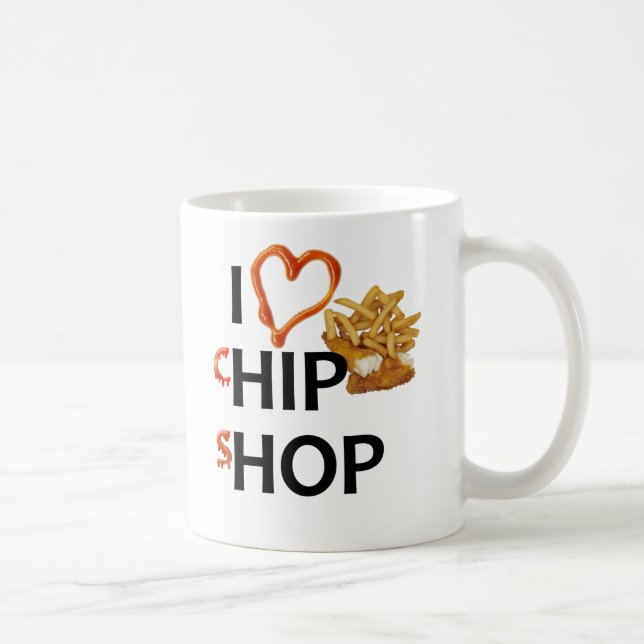 Chip Shop Mug (Right)