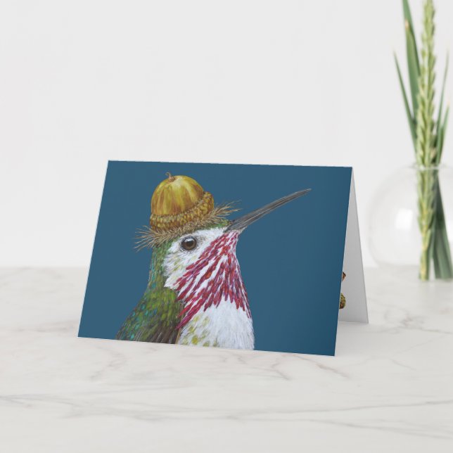 Chip the hummingbird card (Front)