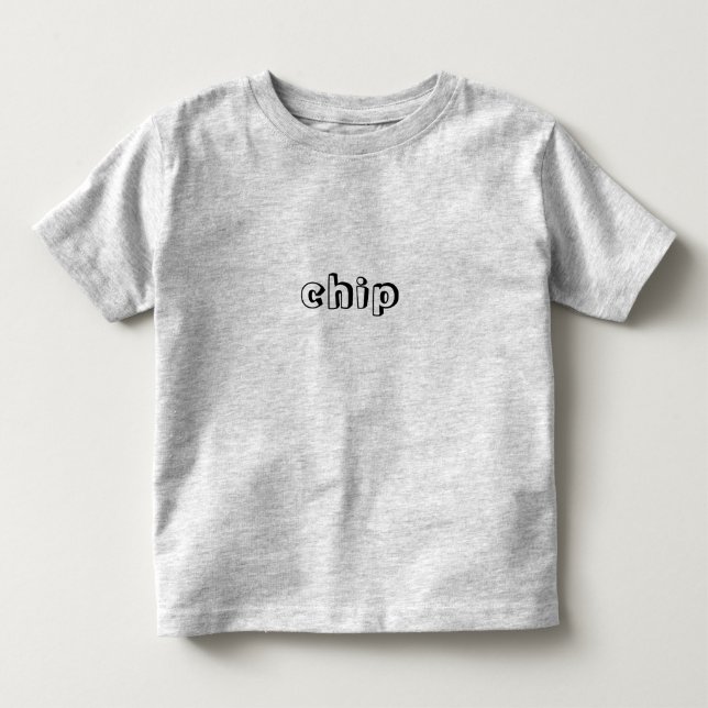 chip toddler t-shirt (Front)