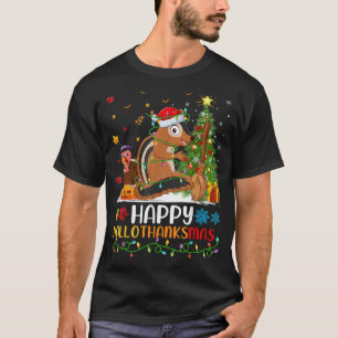 Chipmunk Animal Lover Funny Happy Chipmunk HelloTh T-Shirt